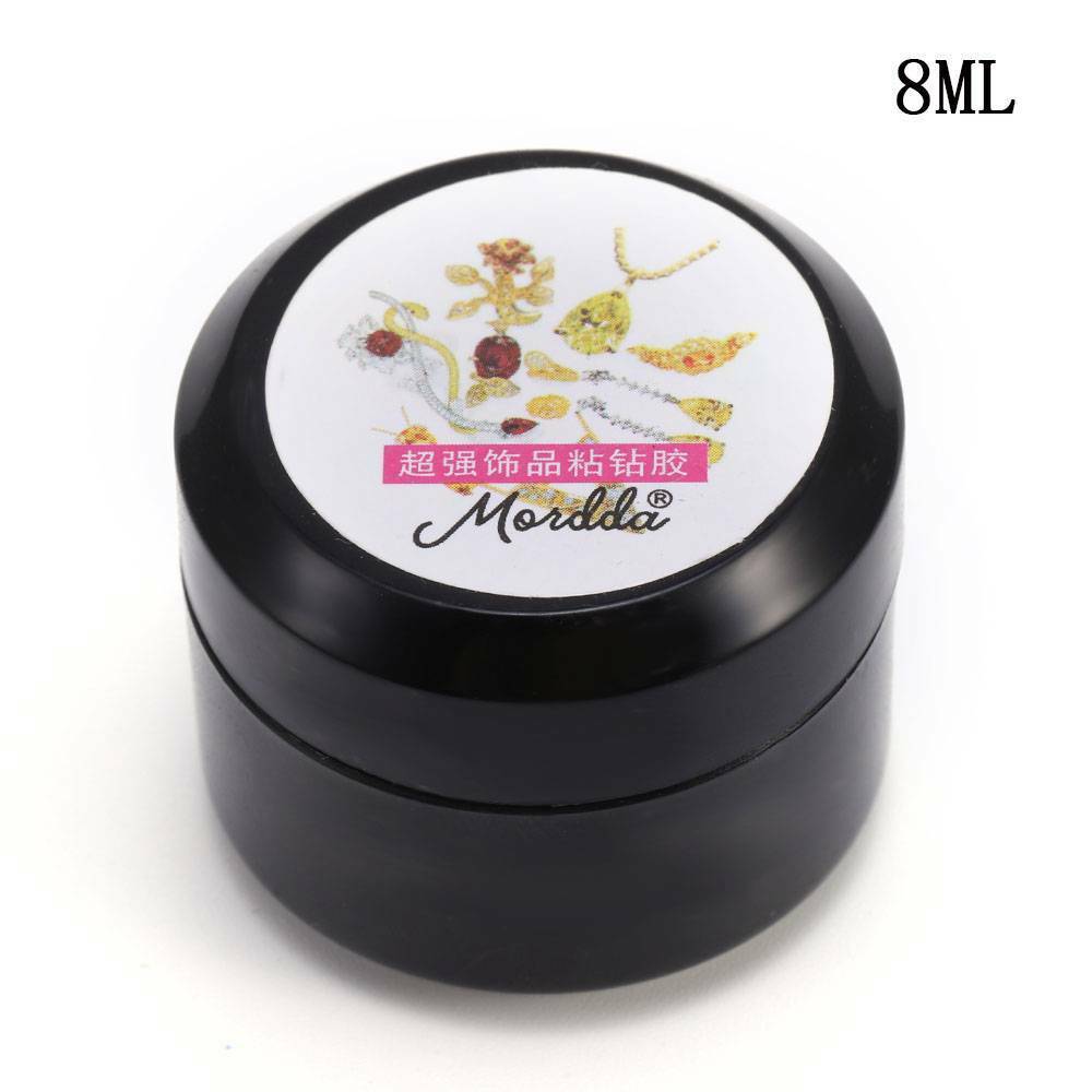 Nail Art Rhinestones Gel Glue Adhesive Sticky Crystal Gems Diamond UV LED Glue !