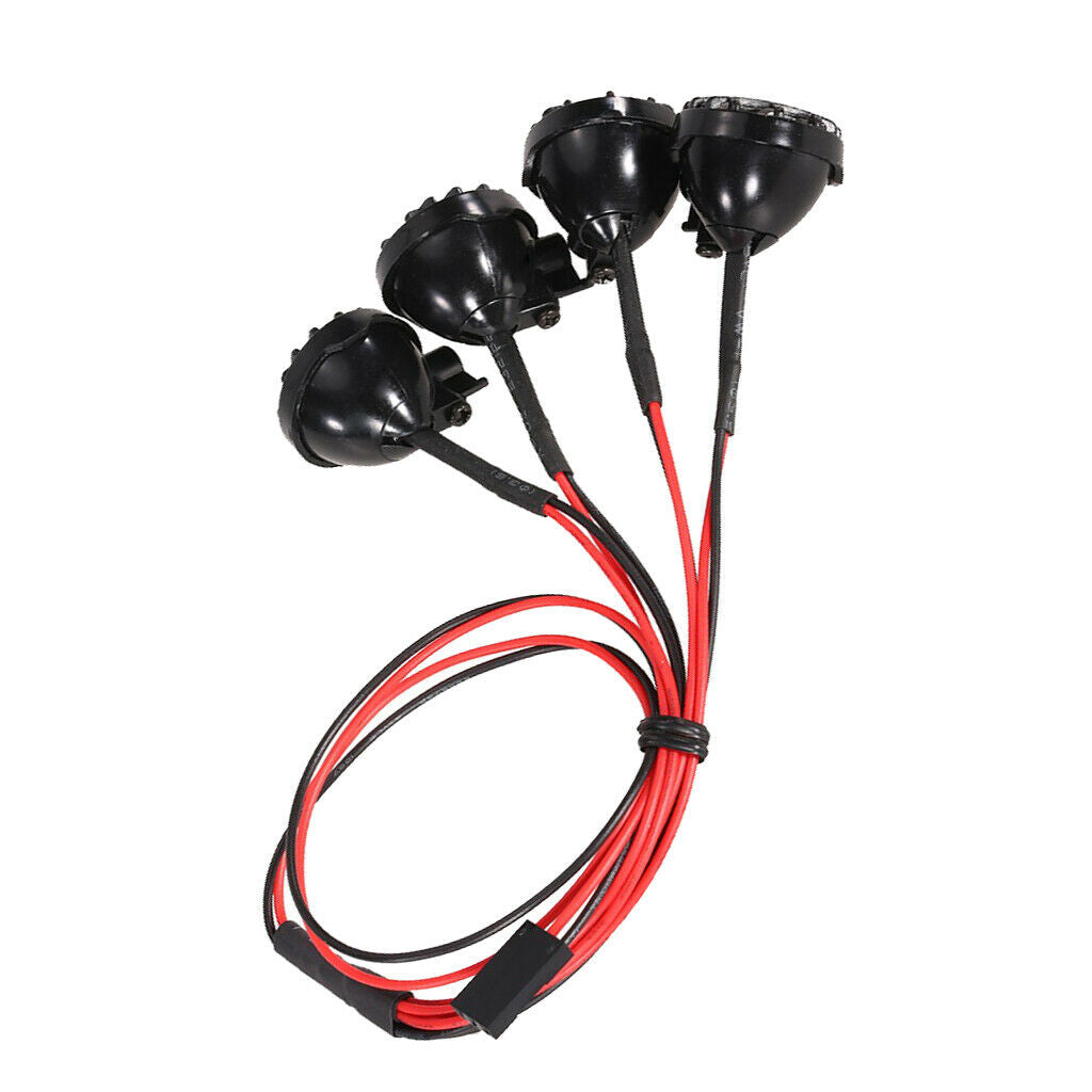1/10 Roof Led Light 22mm Lanpshade For RC Crawlers Axial  Redcat Black