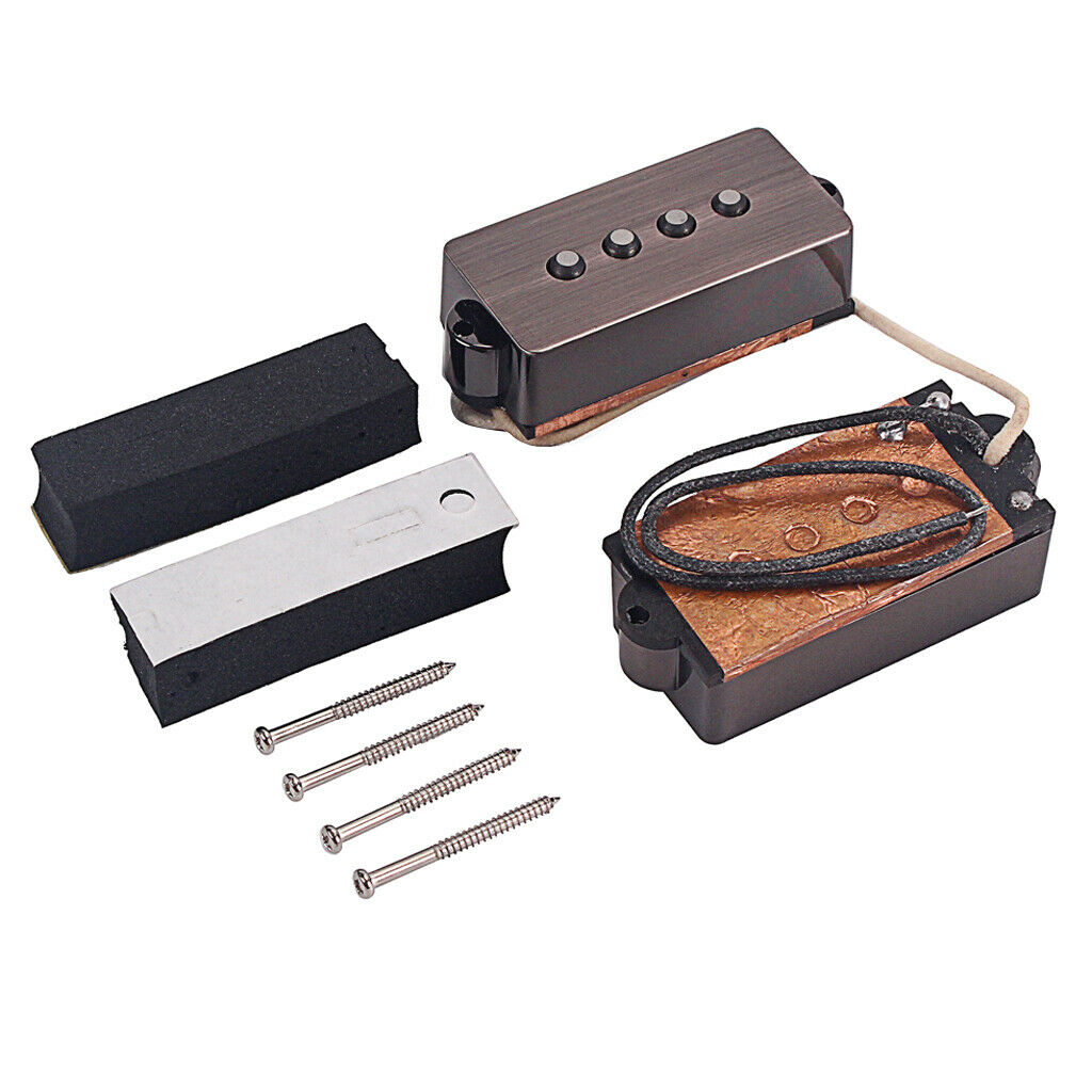 Open Alnico 8 PB P Bass Pickup Humbucker Pickup Alnico V for 4 String P Bass