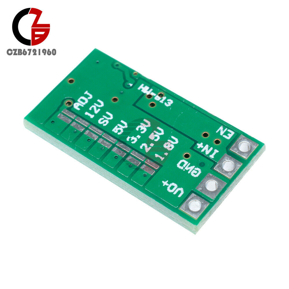 2PCS DC-DC 12-24V to 5V 3A Adjustable Step down Power Module Buck Mini Converter