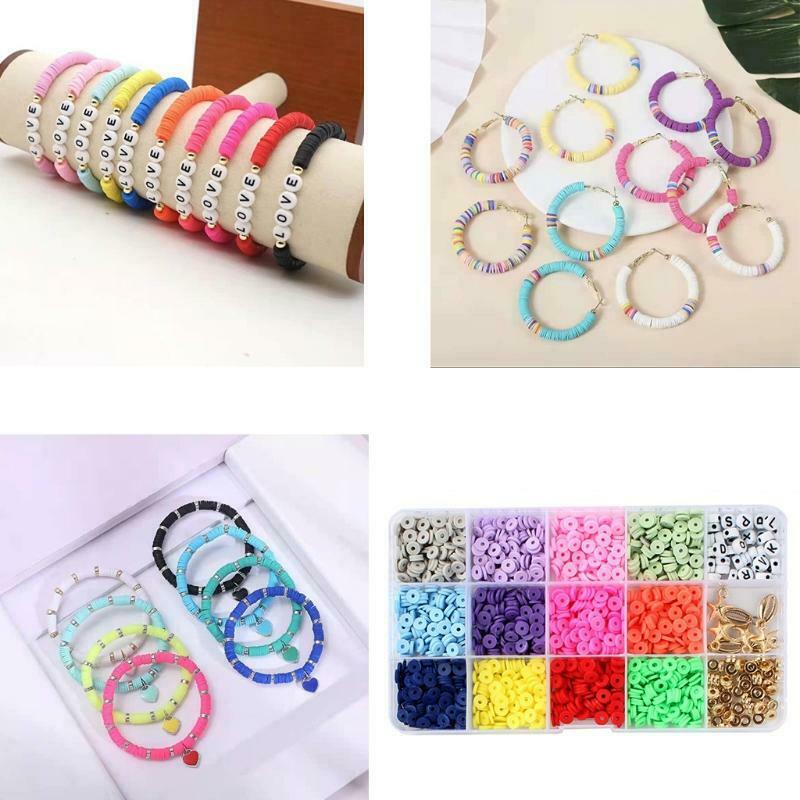 Beads for Jewelry Making Bracelets Necklace Earring DIY Craft Kit Letter Bead