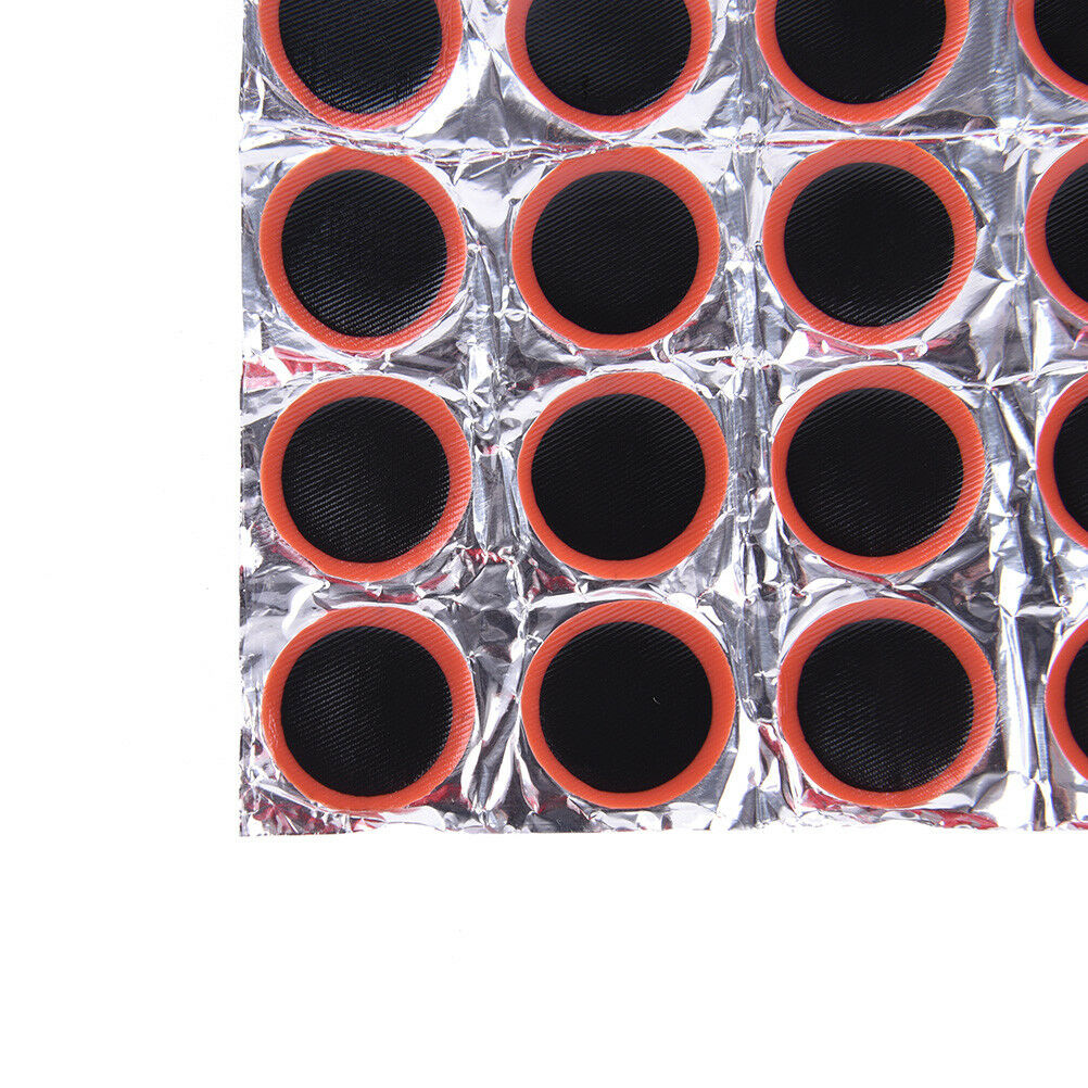 48Pcs 30mm Round Bicycle Tyre Puncture Patch Tyre Inner Tube Prick Repair.l8