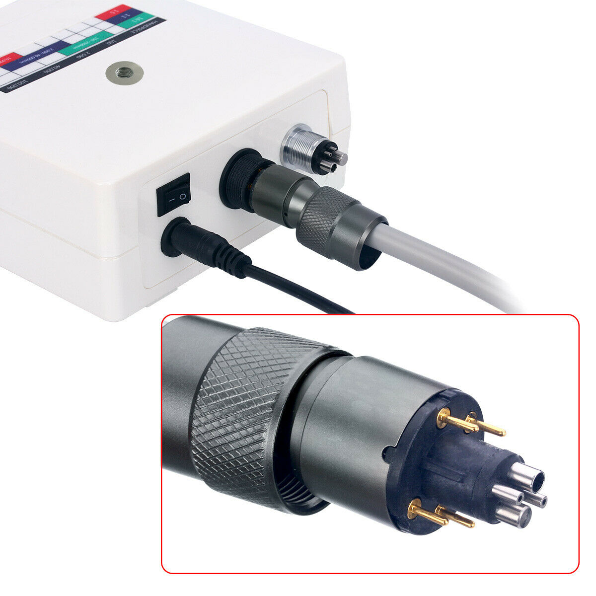 Dental LED Brushless Electric Micro Motor Internal Way Spray 1:1/1:5/16:1 Set