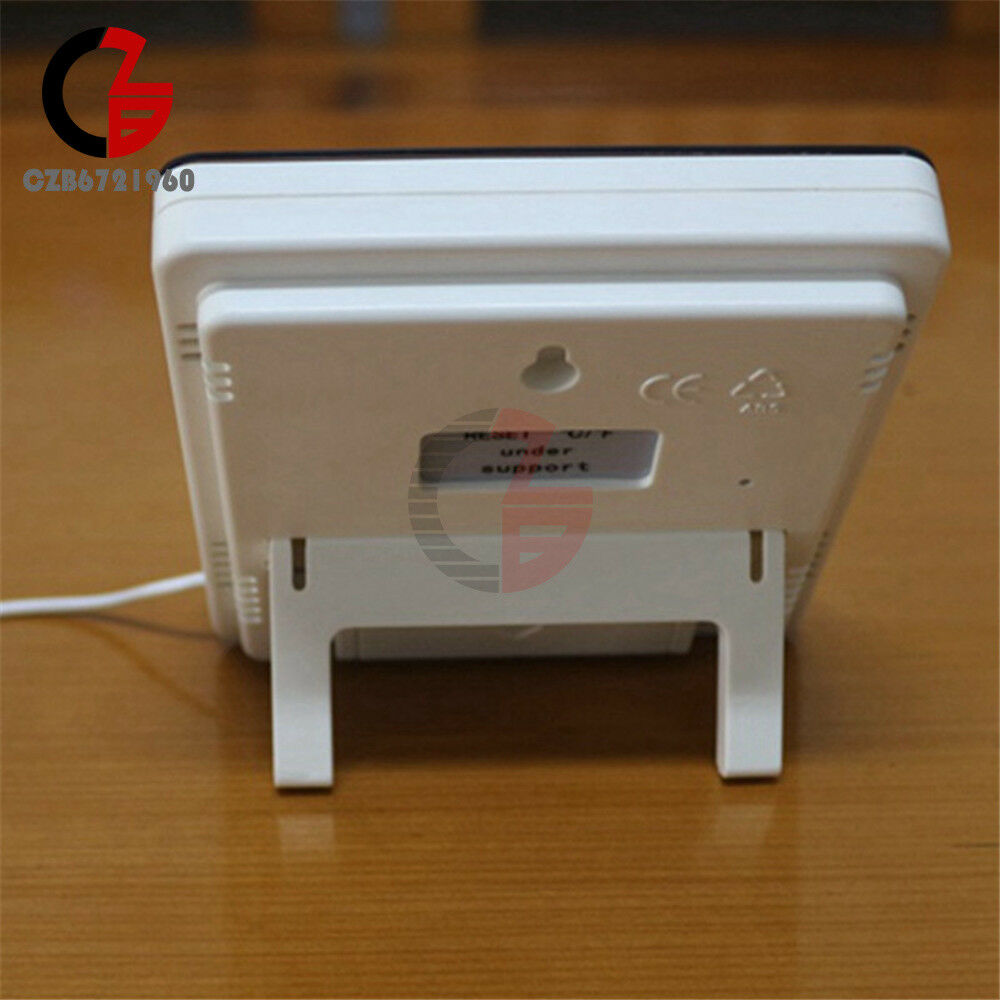 Electric LCD Thermometer Hygrometer Temp. Humidity Meter Weather Tester HTC-2