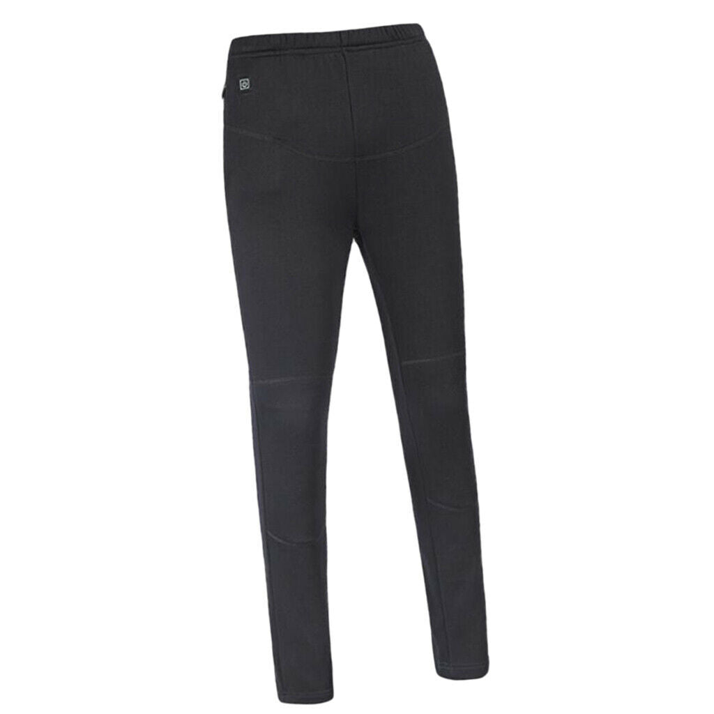Electric Heated Pants Lady USB Insulated Heating Elastic Warm Trousers XXXL