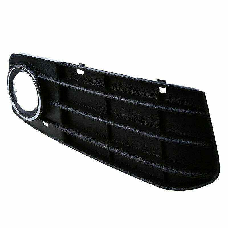 1x For Audi A4 B8 2007-2011 Right Side Bumper Fog Light Grille Bezel Cover Trim