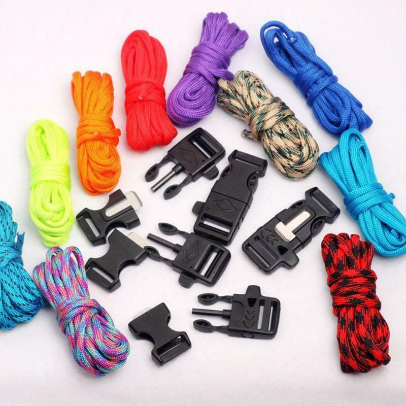 Paracord Bracelet DIY Weaving Craft Tools Survival Paracord Combo Crafting Kit