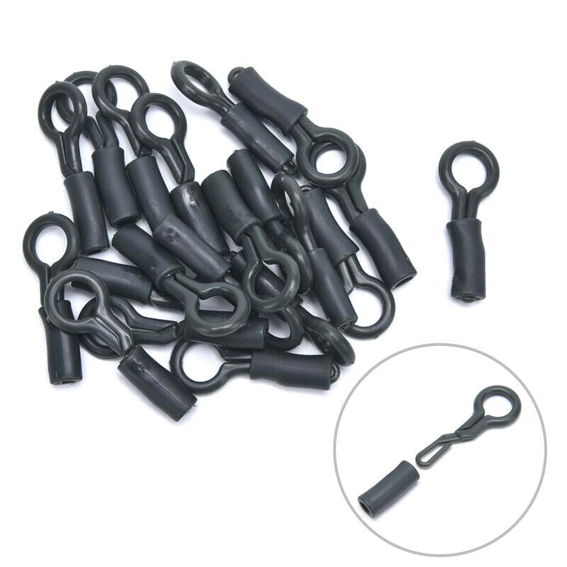 20X Back Lead Clips Carp Fishing Convert Sleeve Locking Tube Fishing Acce.l8