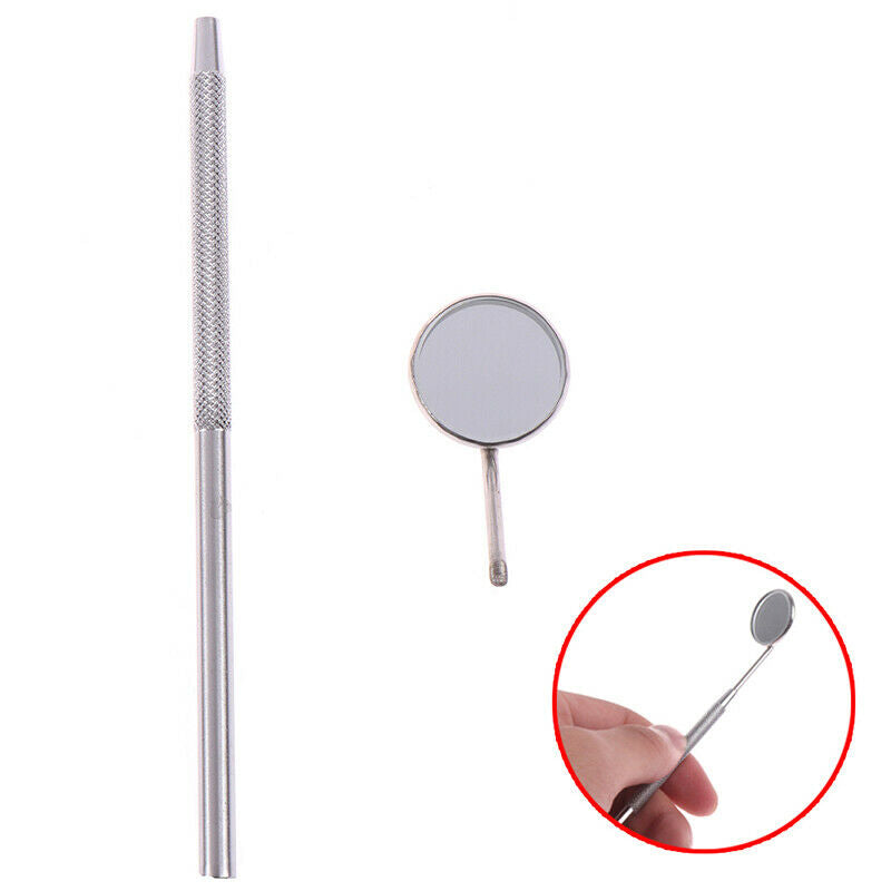 Stainless Steel Makeup Mirror Checking Eyelash Extension Dental Oral Mirr.l8