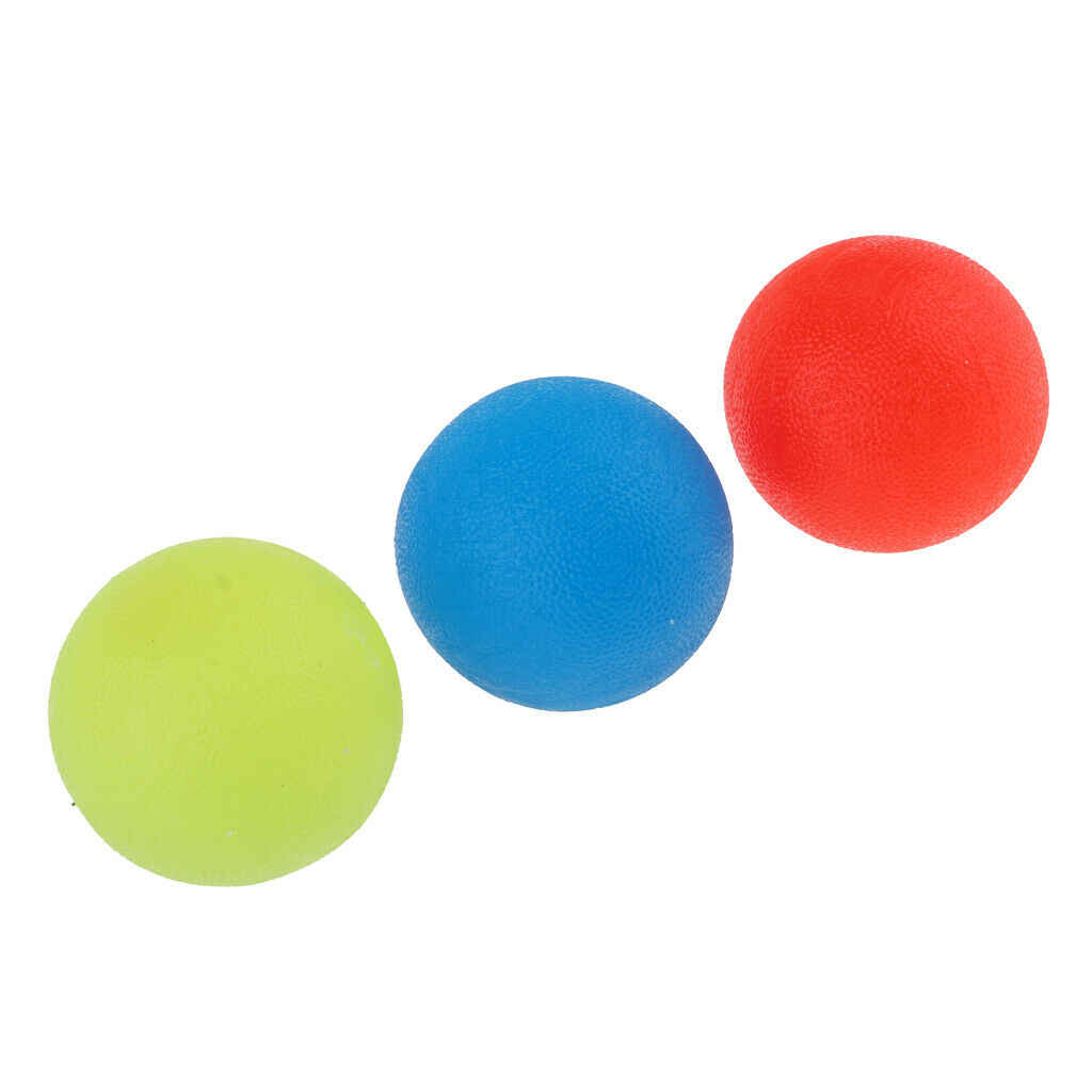 Hand Fitness Ball Exercise Squeeze Ball Anti-stress Toys Stress Relief Balls