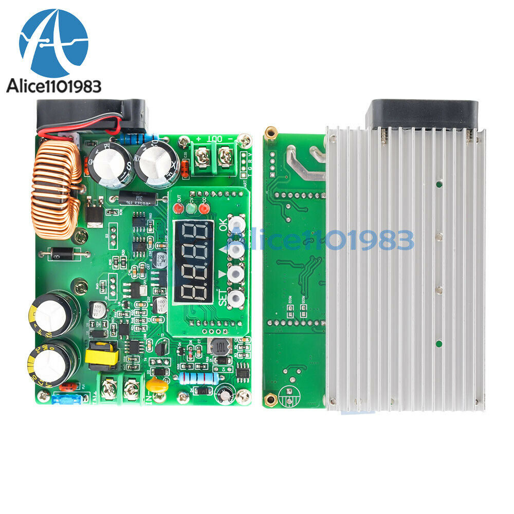 DKP6012 DC Buck Converter DC-DC Voltage Regulator 10V-75V to 0-60V 12A  720W DC