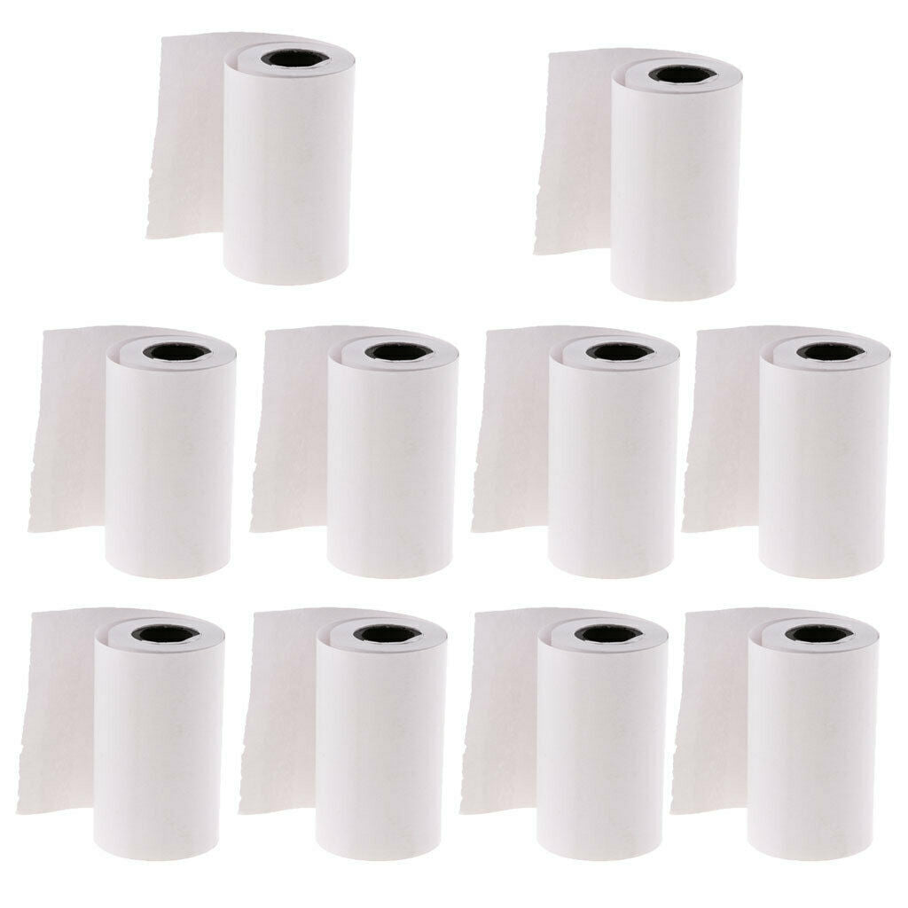 10Pieces Glasses Accessory Optometry Paper Credit Card Printing Paper Roll S