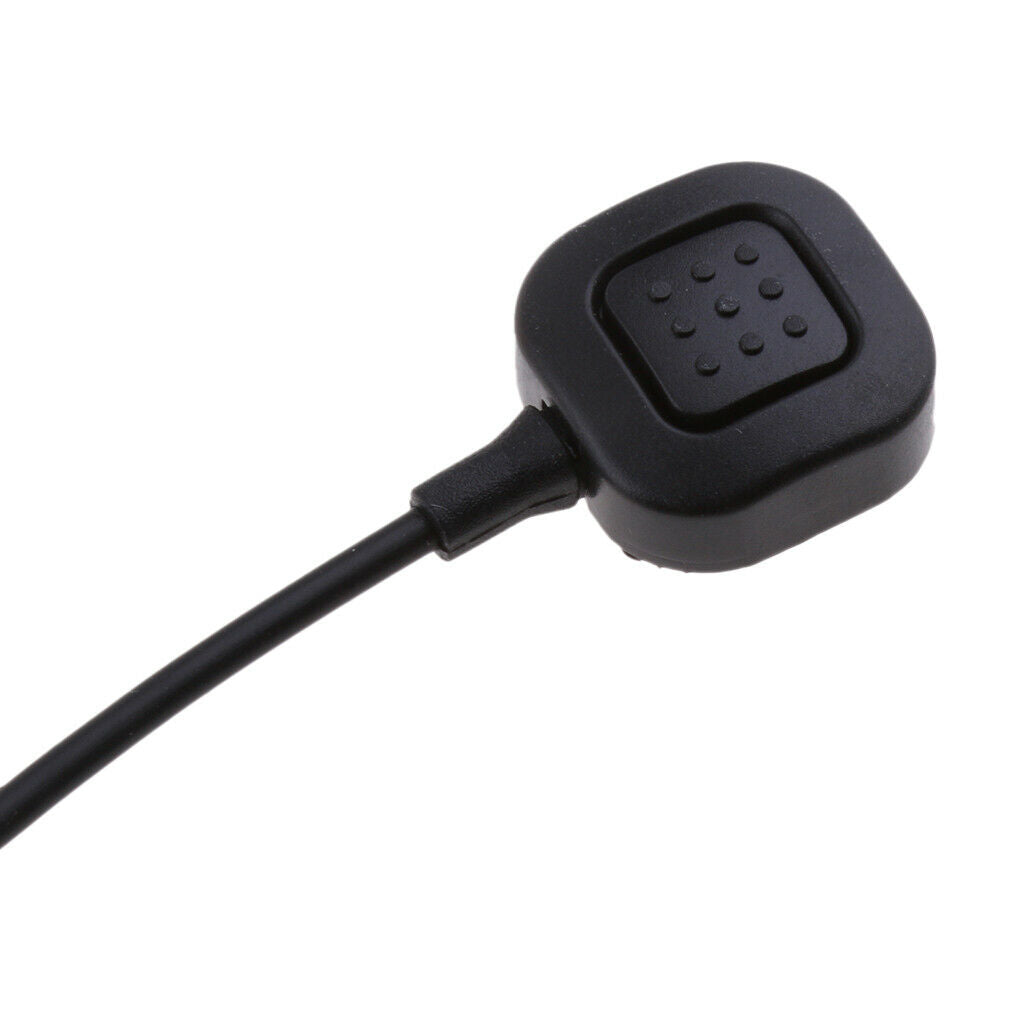 Throat Mic Covert Acoustic Tube Earpiece Headset With Finger Ptt Compatible For