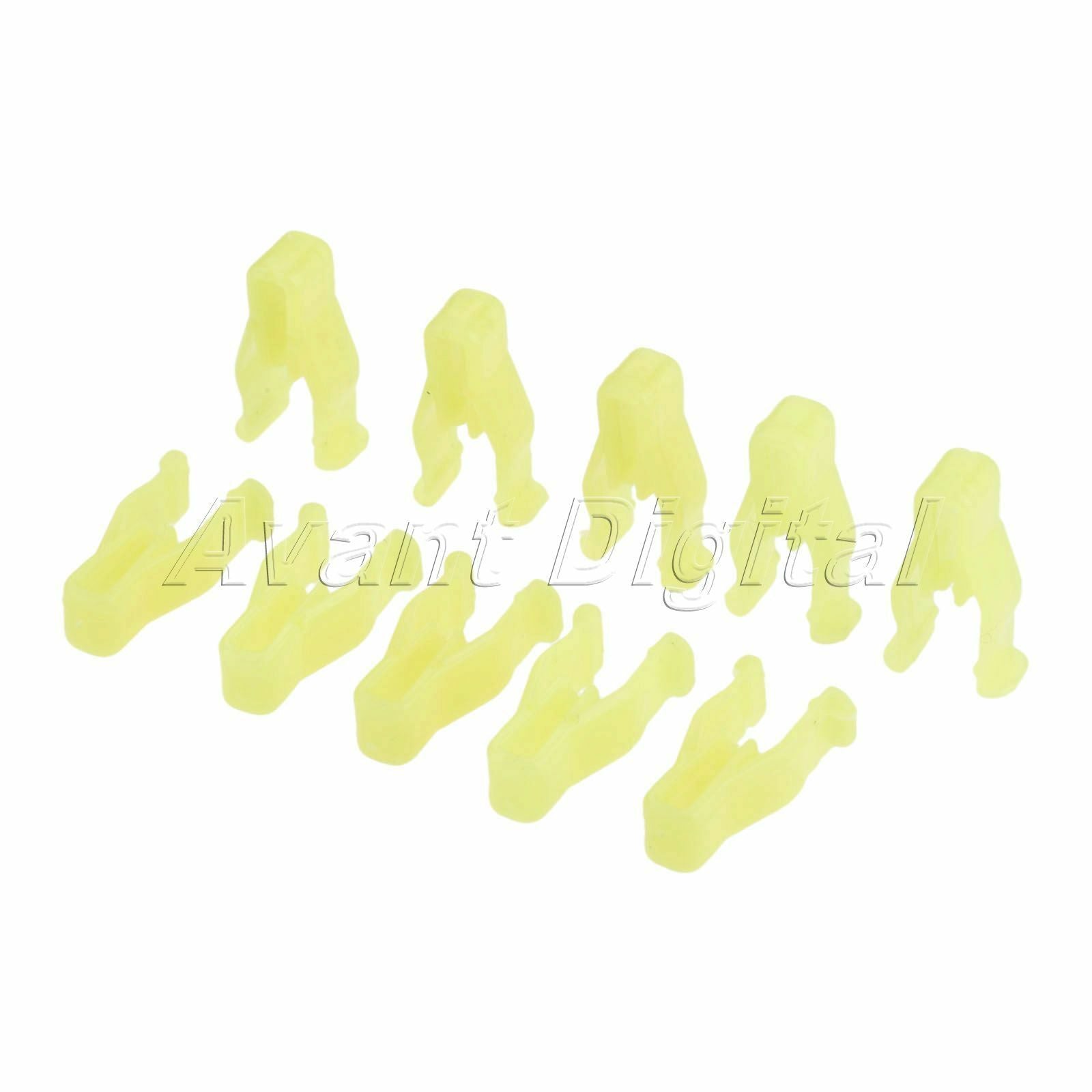 50PC HE08 Car Trim Universal Fastener Clip Control Panel Dashboard CD Clips