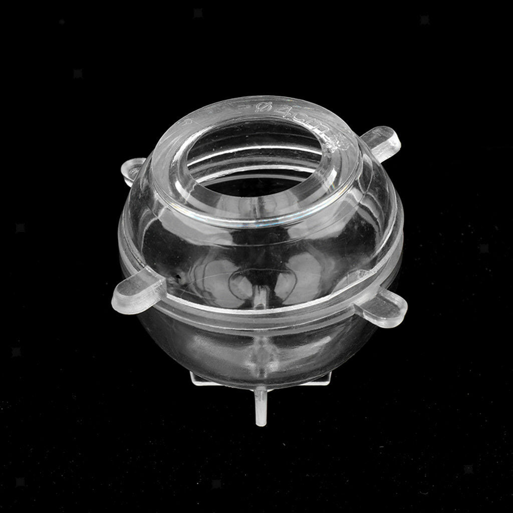 2pcs Round Sphere Shape Plastic Candle Mould Soap Mold for Candle Making