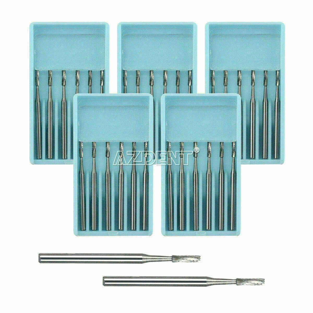 10 X Dental FGOS Surgical Carbide Burs Drills 25mm Length FG-557XL 6PCS/Box