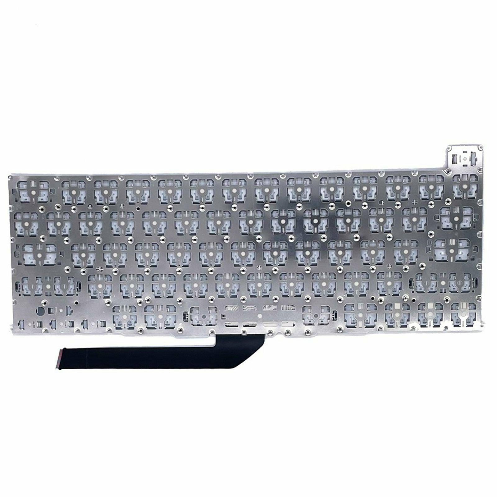 1Pcs Replacement Keyboard UK Layout For Macbook Pro A2141 16" 2020 Black
