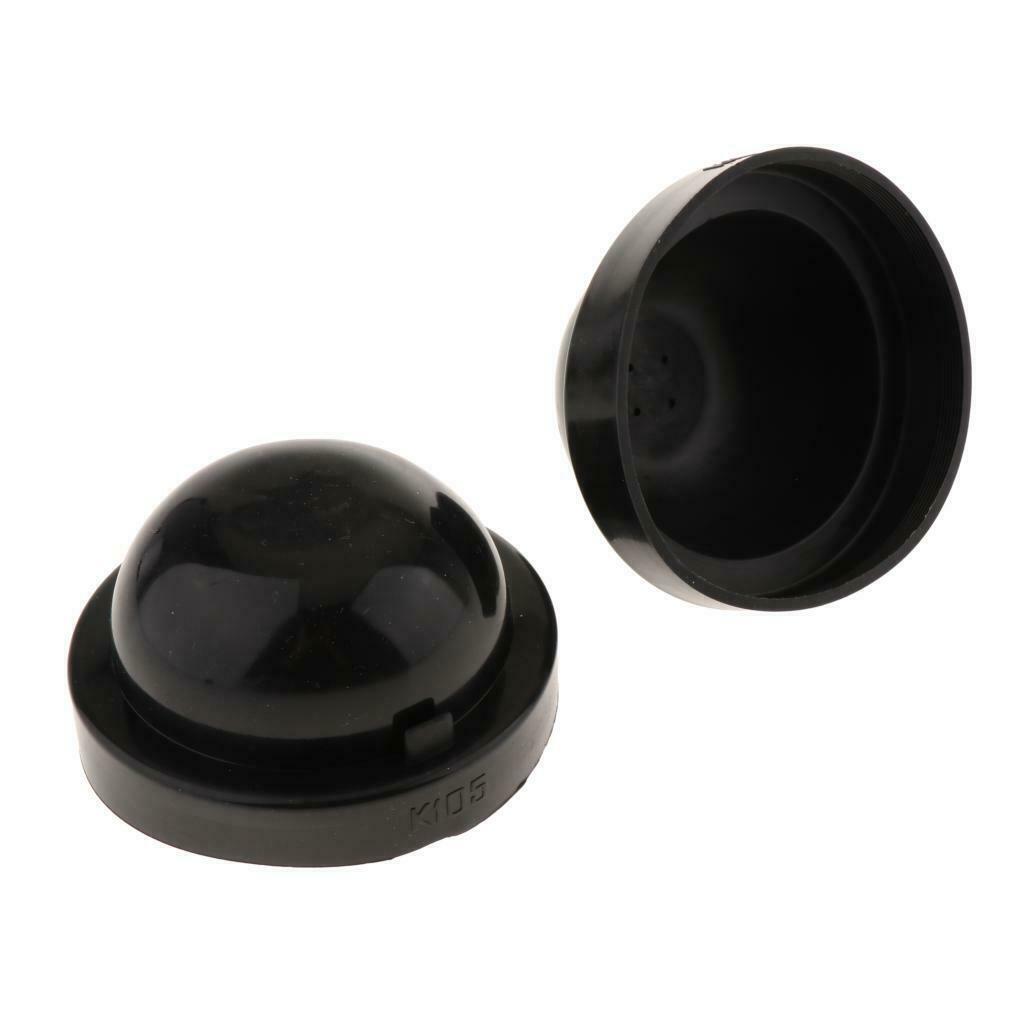 2pcs 125mm Automotive Car Headlight HID LED Bulb Anti Dust Housing Seal Cap