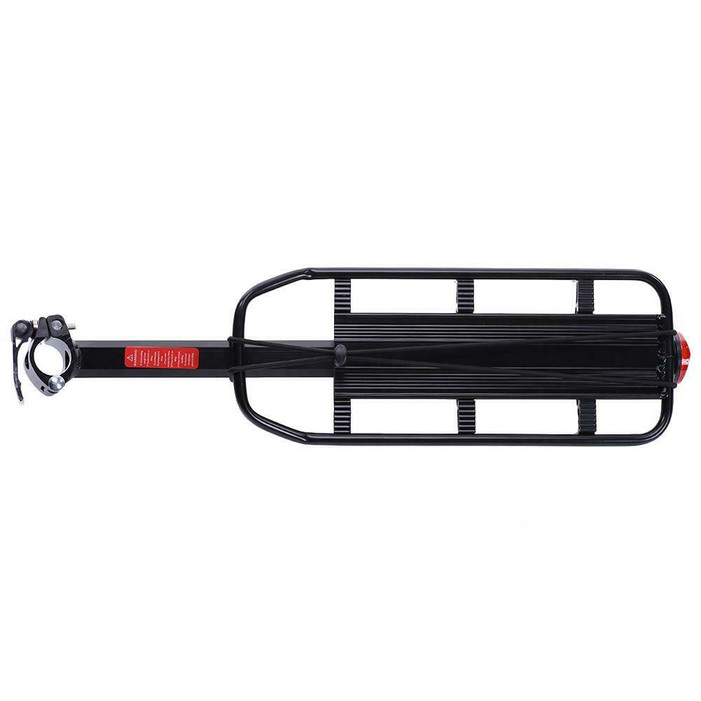 Bicycle Outdoor MTB Mountain Bike Black Rear Pannier Carrier Rack Seat Post Kit