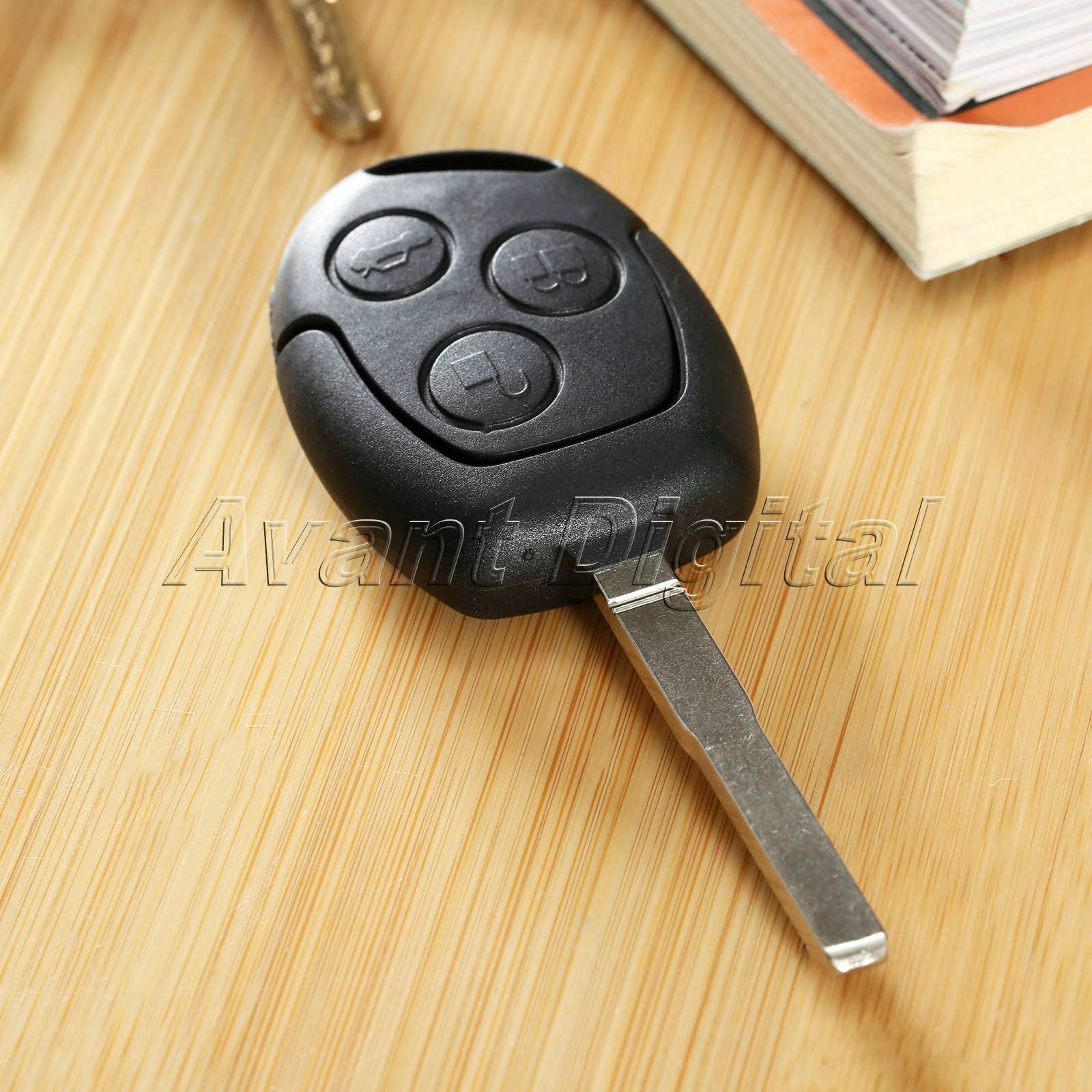 3 Buttons Remote Key Shell Repair for 2004-2011 FORD C-Max Fiesta Focus Galaxy