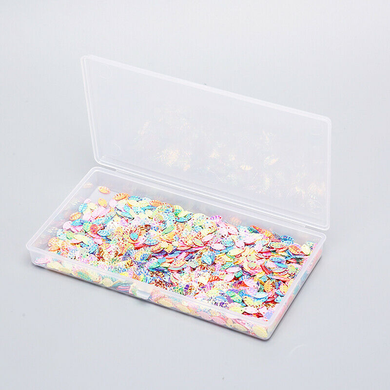 Mini Transparent Jewelry Box Necklace Display Storage Case Jewelry Organizer.DD