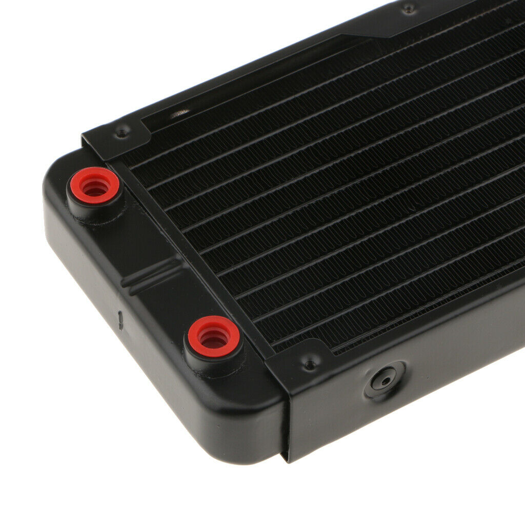 10 Pipe Aluminum Alloy Heat Exchanger Radiator Water Cool System Computer 240mm