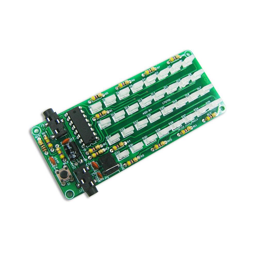 8*4 Audio Spectrum Light Level Indicator LED Electronic Production Kit DIY DC5V