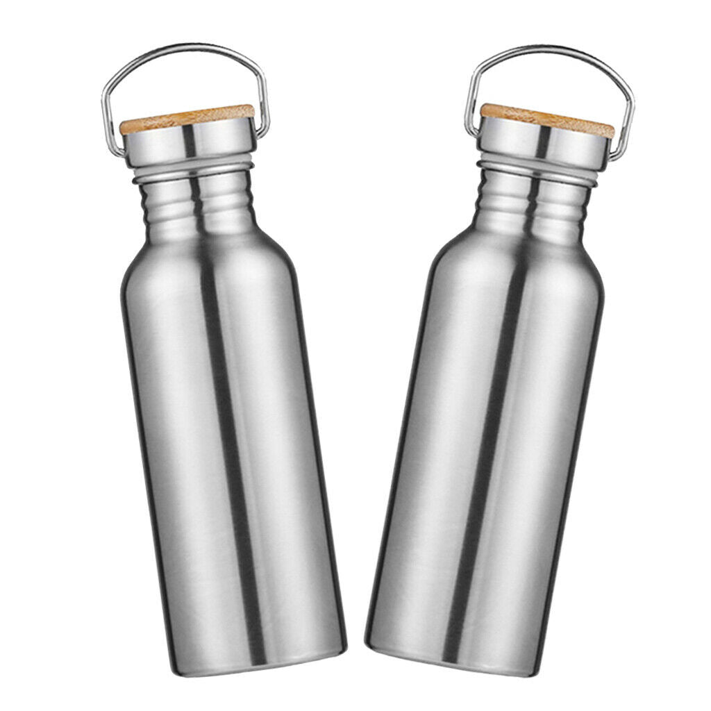 20oz Water Bottle Outdoor Camping Flask Single Wall Camping Drink Leakproof