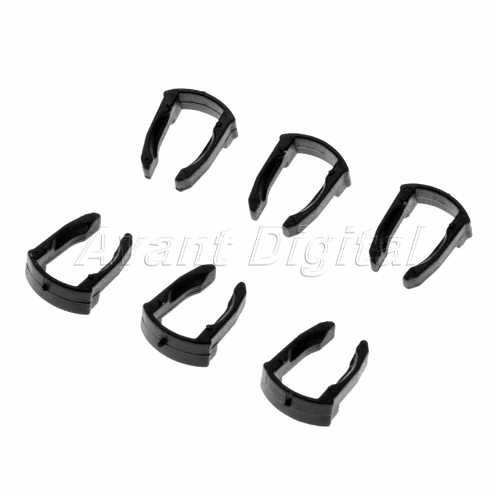 20pcs Black Plastic Clips Fastener Rivets Fit for Skoda Octavia  Bora Jetta
