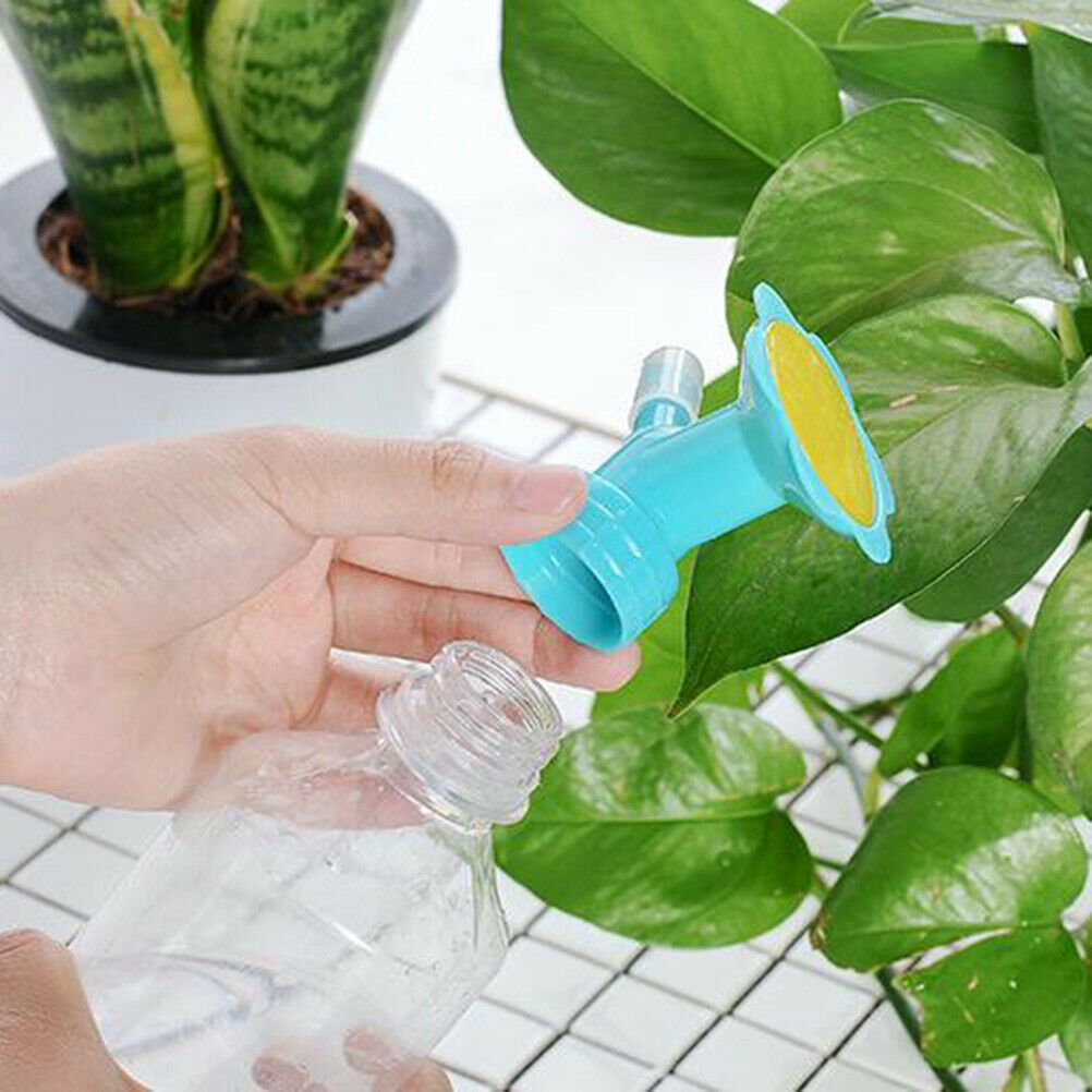 2In1 Plastic Nozzle For Flower Plant Waterers Bottle Watering Cans Sprink.l8