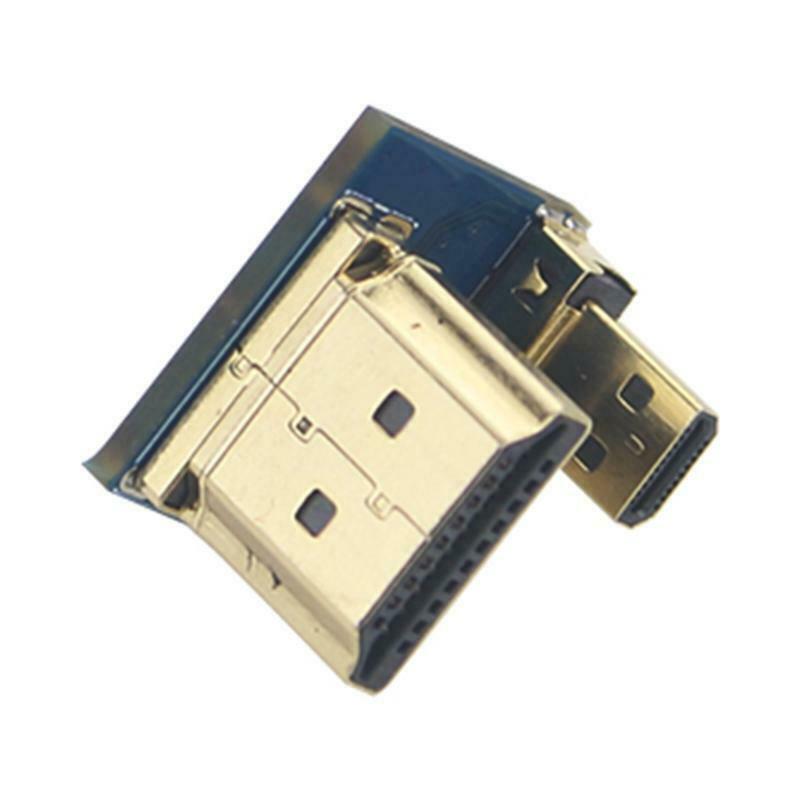 Raspberry Pi 4B Micro HDMI-compatible Adapter High Speed Connector