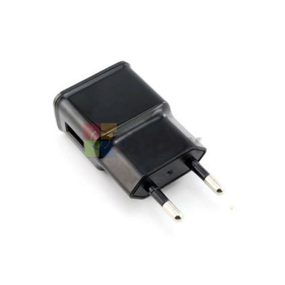 5V 2A USB EU Plug Wall Charger One 1 Port Charging Travel Adjust Power Adapter