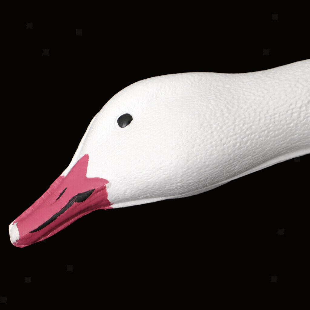 2pcs White Goose Decoy Hunting Shooting Garden