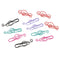 20 Pieces Colorful Music Symbols Paper Clips Creative Clips Bookmarks Home