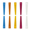 10 Count Durable Plastic Wedge Golf Tees 74mm Random Color Golfer Training