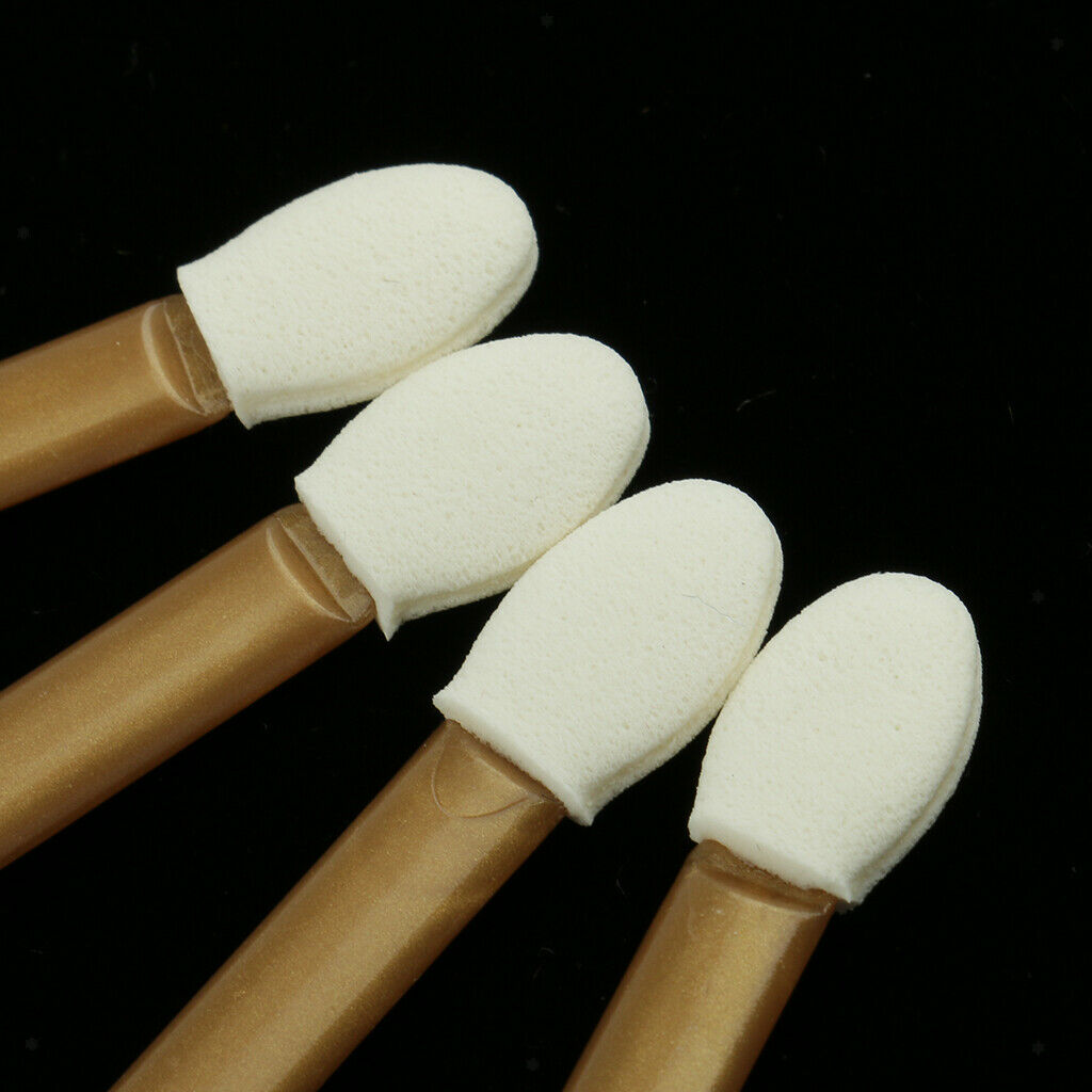 50pcs Disposable Double Sided Eyeshadow Brush Sponge Typed