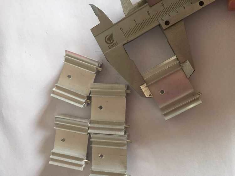 5 x Aluminum Heat Sink Heatsink 25x34x12mm for TO220 Power IC