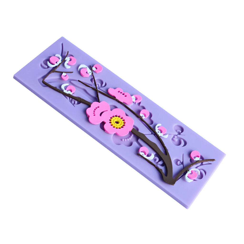 Silicone Mould Fondant Cake Decorating Chocolate Sugarcraft Baking Flower