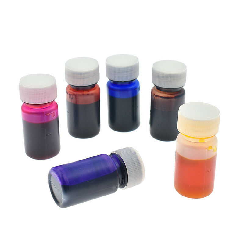 10g/pc Metallic Pigment Liquid Metal Sparkle Shimmer Jewelry Paint 10 Colors