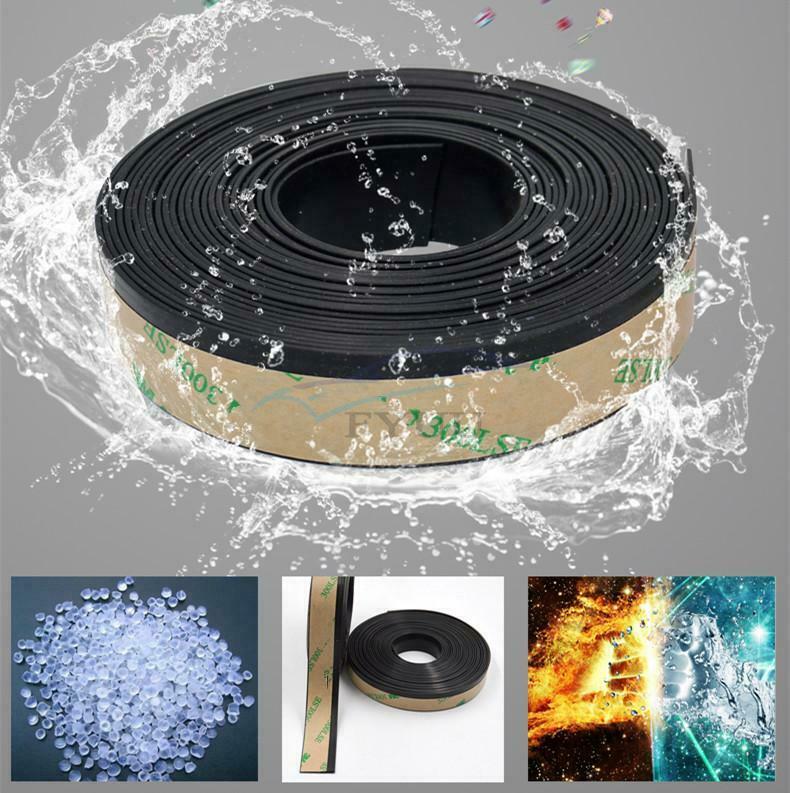 1PCS 4M Car Front and Rear Side Window Windshield Rubber Sealing Strip Universal
