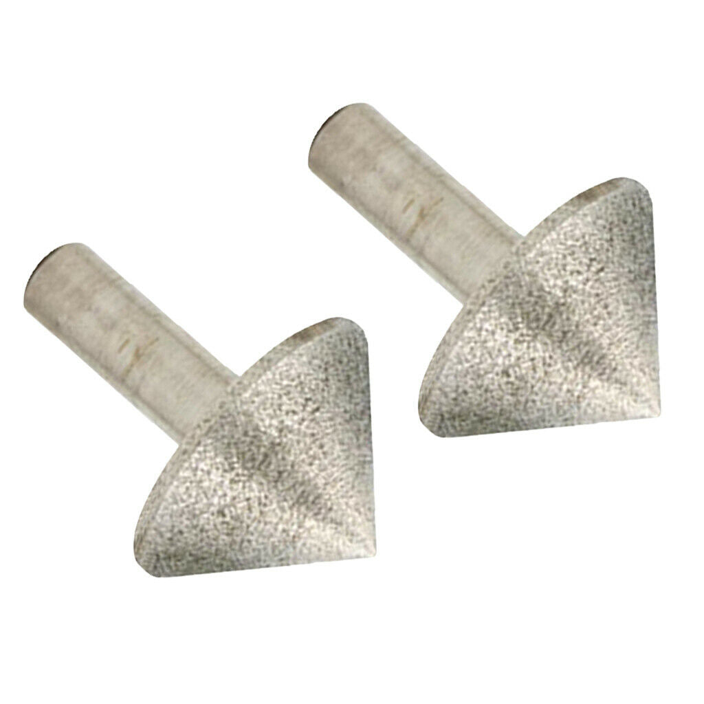 2 Pieces Countersink Deburring Mills 45mm HSS Chamfering Tool Remove Deburring