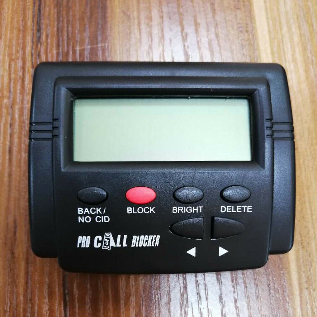 Call Blocker for Home Landline Telephones, One Touch Phone Blocking Function