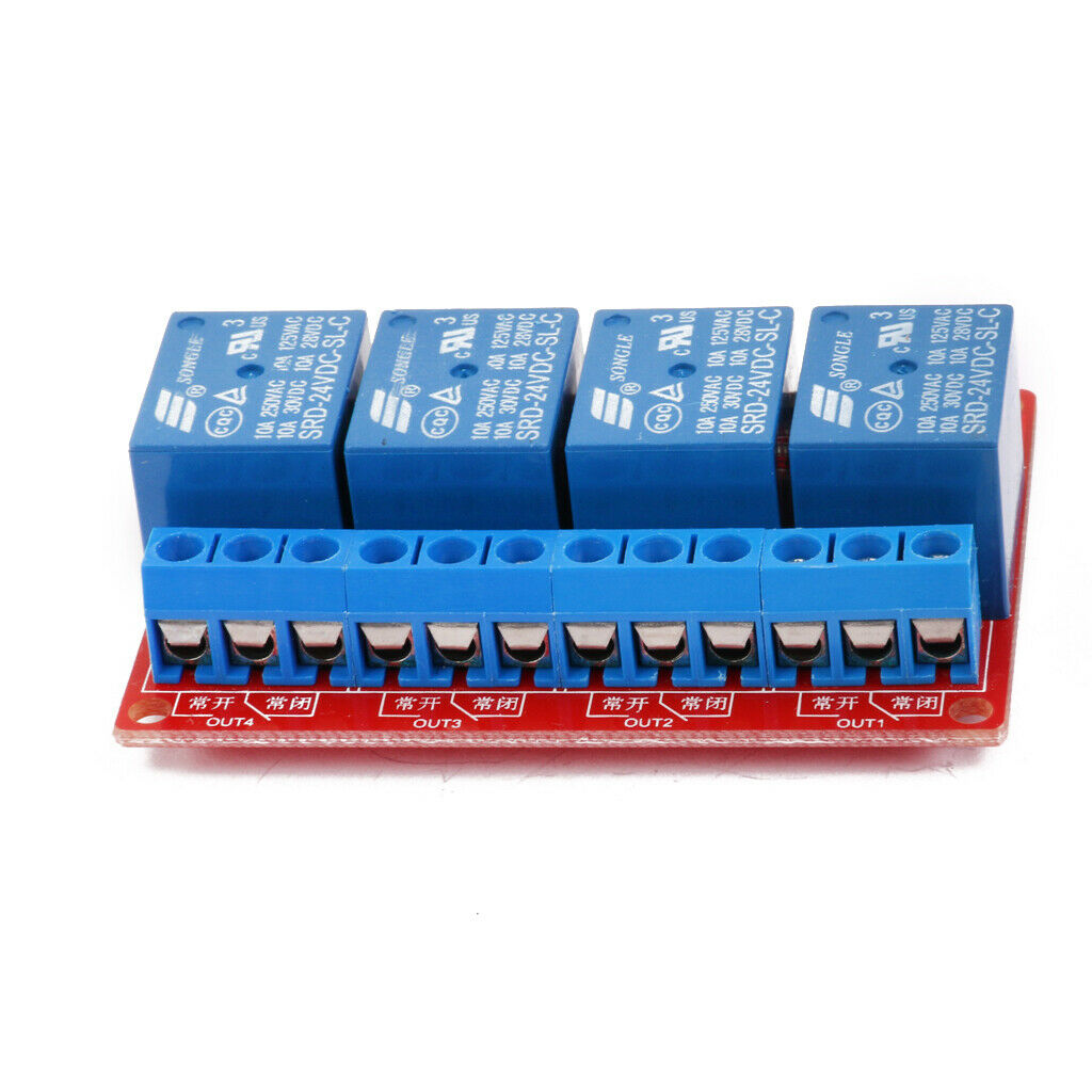 4-Channel 4CH 24V IR Infrared Remote Control Switch Latching Relay Module