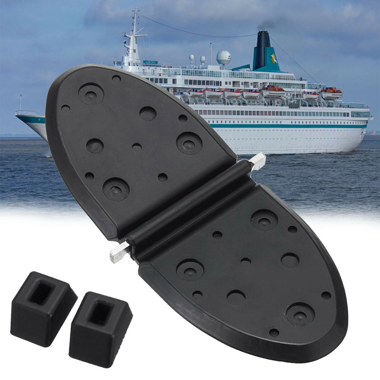 Rubber Water Shutter Flapper Kit for Mercruiser V8 V6 1998 and Newer Replace