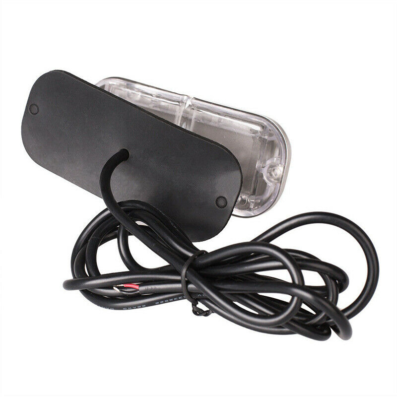 1PC 345 Lumens Stainless Steel 27 LED Blue Underwater Pontoon Boat Transom Light