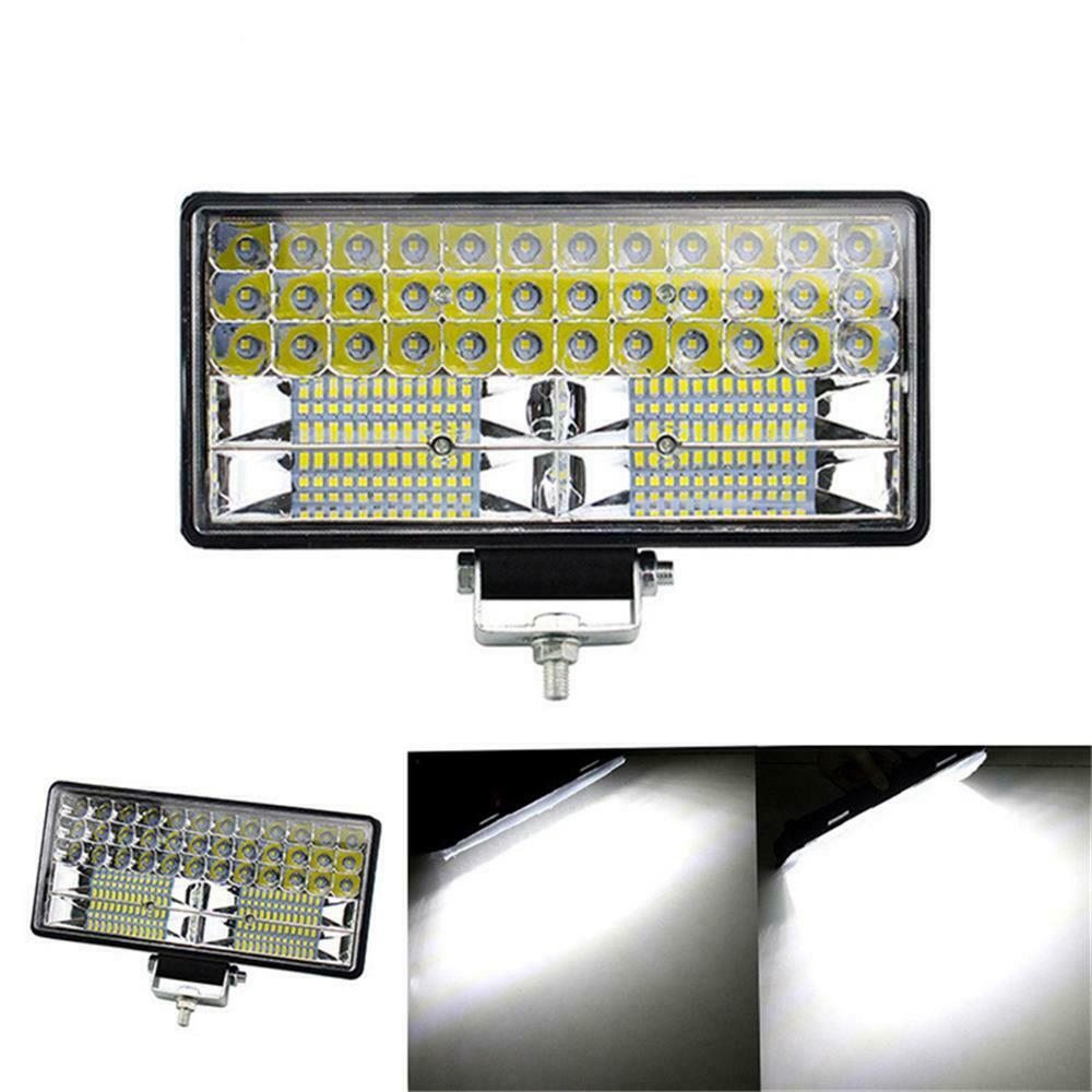 8" 252W LED Work Light Bar Car Flood Spot Off Road Fog Lamp 4WD ATV SUV Truck