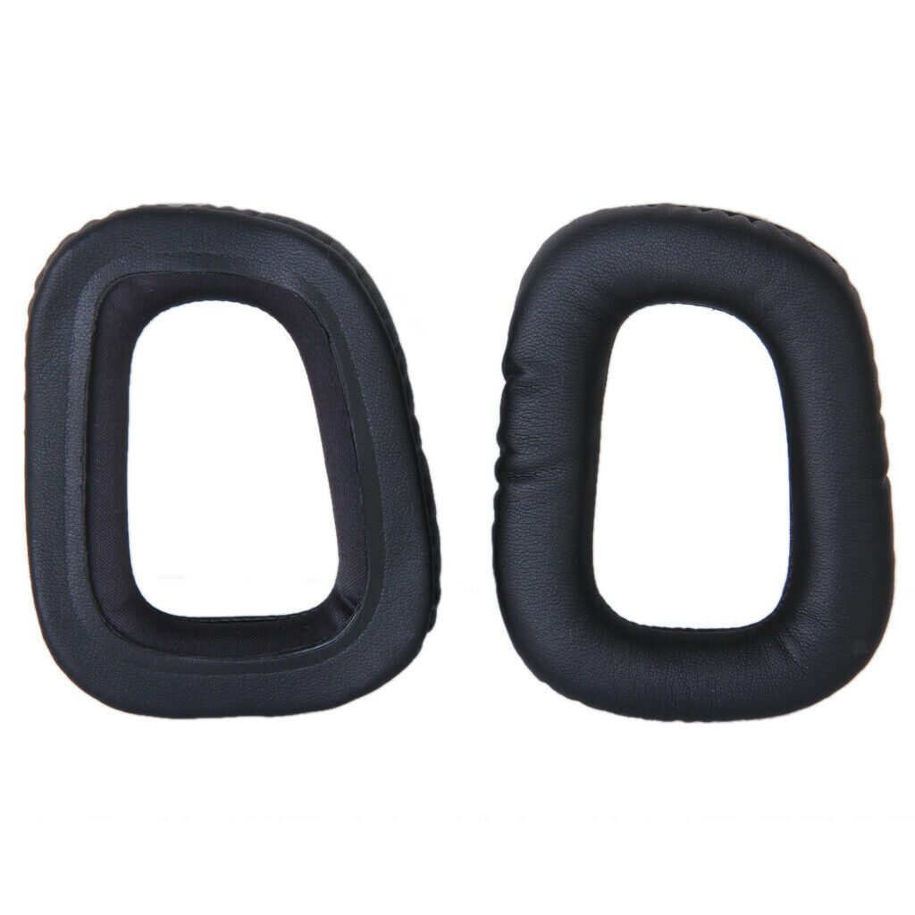 2 Pairs Replacement Ear Pads Ear Cushions for Logitech G35 G930 G430 F450