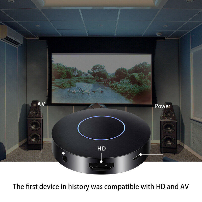 Car Home Media Player AV+HDMI Android TV Box WiFi Mirror Link Video Dongle+Cable