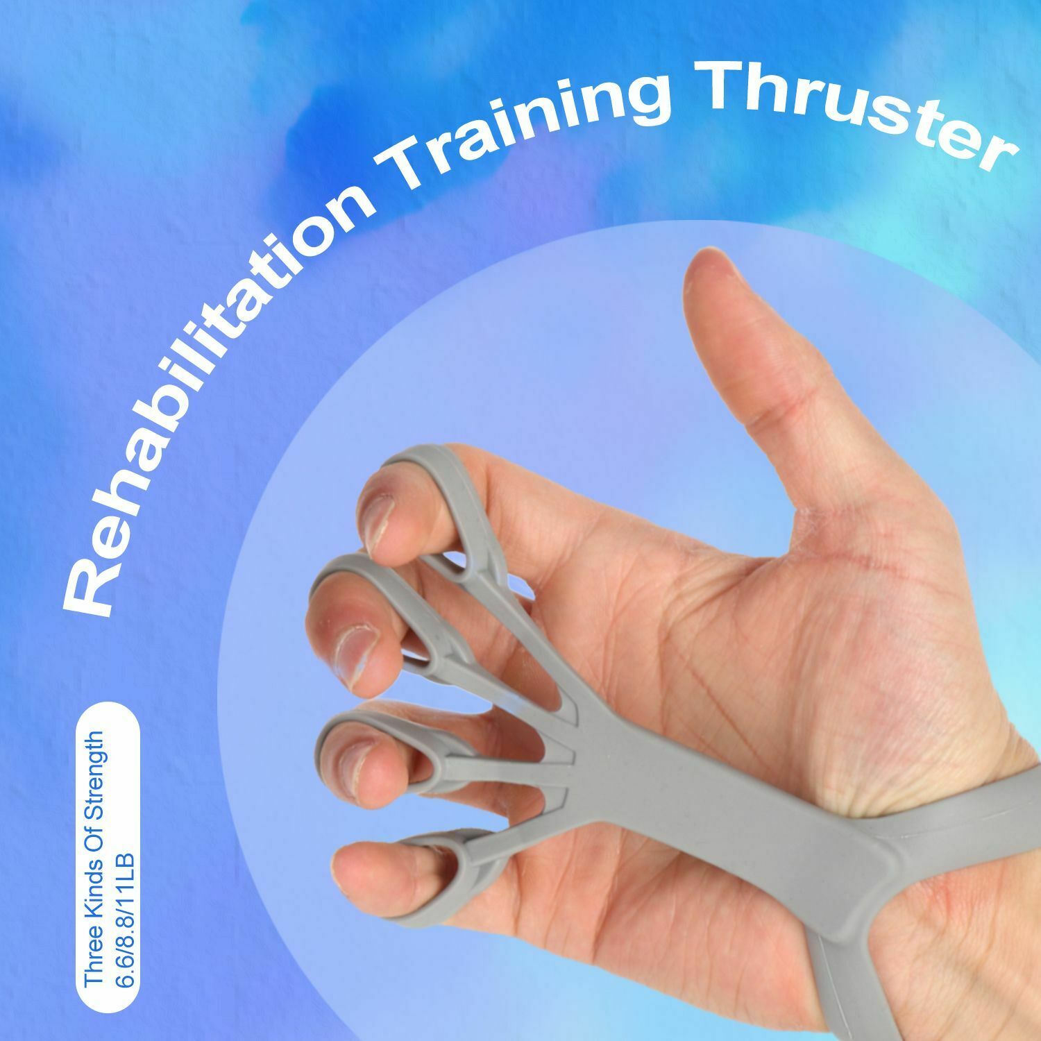 Hand Grip Strengthener Improve Dexterity Strength in Fingers, Hands, Forearms