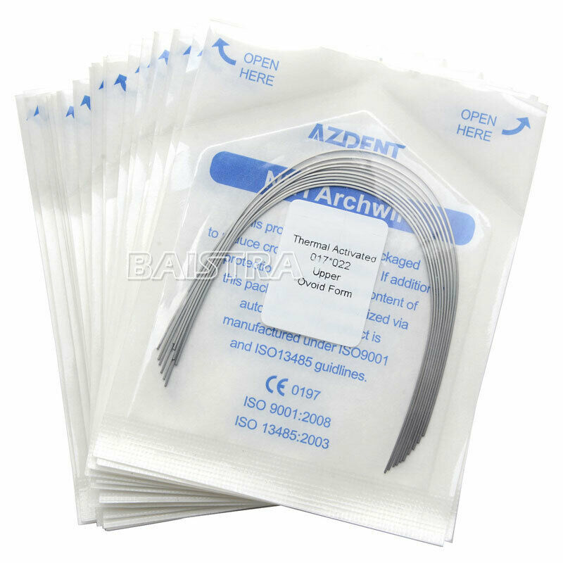 20 X Dental Orthodontic Arch Wire Heat Thermal Activated Rectangular 17*22 Upper